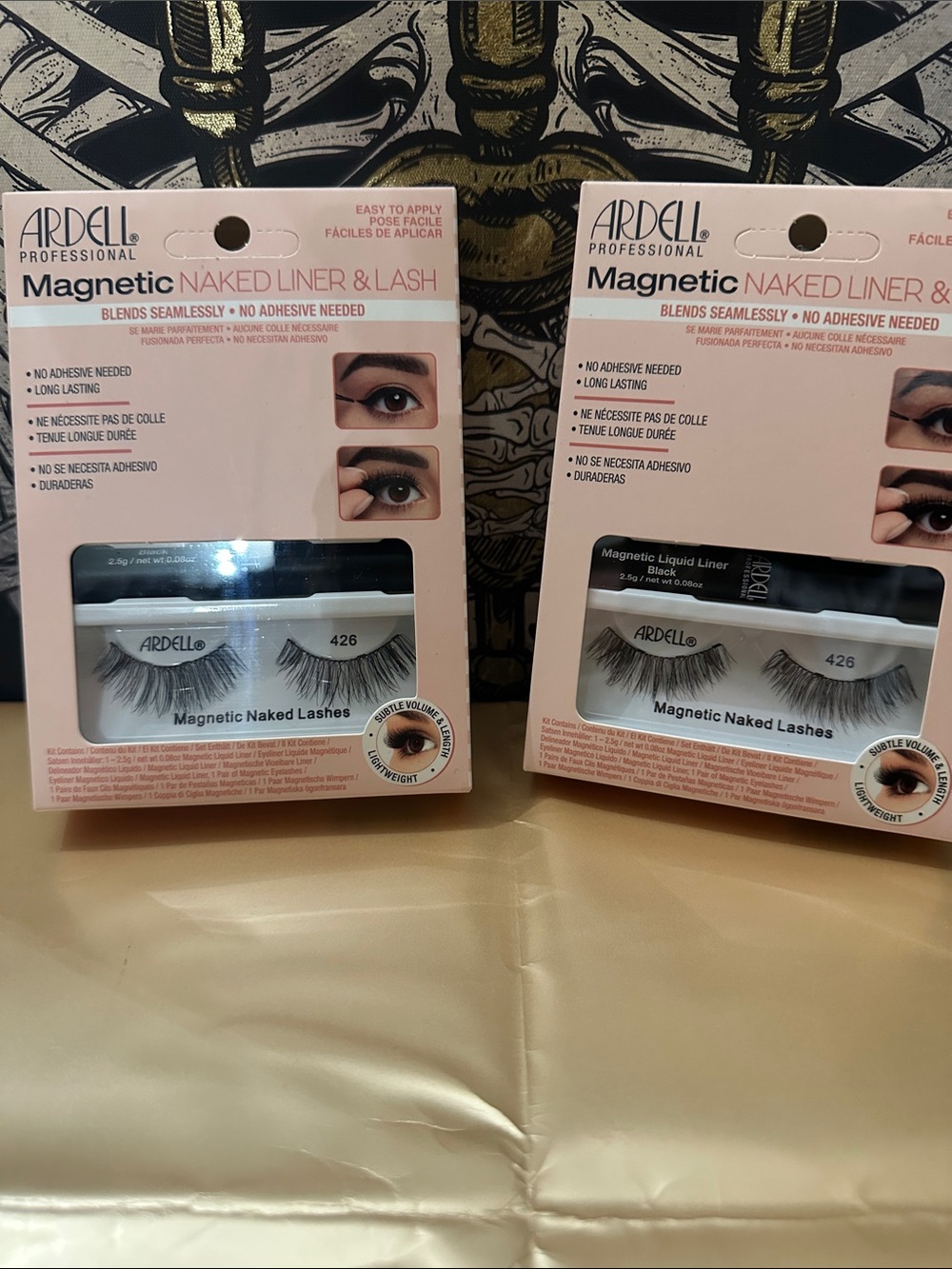 Ardell Magnetic Naked Liner & Lash Set - Black 2 PACK BUNDLE DEAL